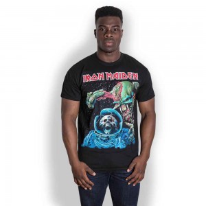 Iron Maiden Unisex T-Shirt: Final Frontier Album (Black) (X-Large)