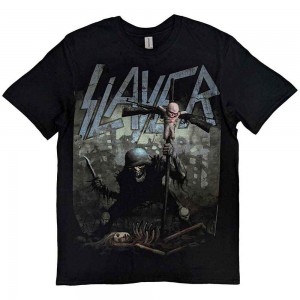 Slayer Unisex T-Shirt: Soldier Cross (Black) (XX-Large)