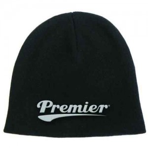 Premier Drums Unisex Beanie Hat: Logo (Black)