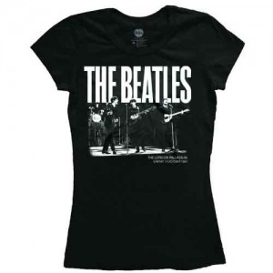 The Beatles Ladies T-Shirt: 1963 The Palladium (Black) (Small)