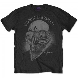 Black Sabbath Unisex T-Shirt: US Tour 1978 (Black) (X-Large)