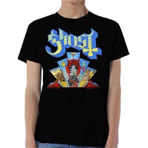 Ghost Unisex T-Shirt: Devil Window (Black) (Large)