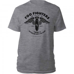 Foo Fighters Unisex T-Shirt: Stencil (Grey) (XX-Large)