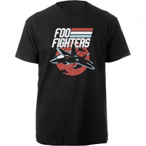 Foo Fighters Unisex T-Shirt: Jets (Black) (X-Large)