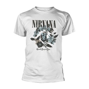 Nirvana: Heart Shaped Box White T-Shirt (X-Large)