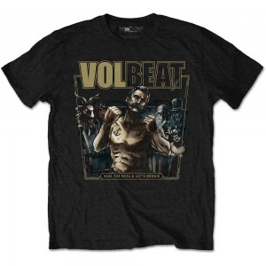 Volbeat Unisex T-Shirt: Seal the Deal (Black) (Small)