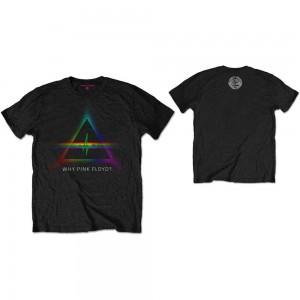 Pink Floyd Unisex T-Shirt: Why (Black) (Back Print) (X-Large)