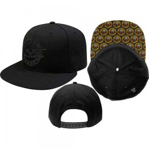 Guns N´ Roses Unisex Snapback Cap: Circle Logo (Black)