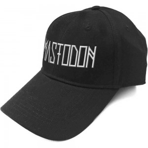 Mastodon Unisex Baseball Cap: Logo (Black)