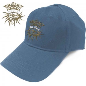Bob Dylan Unisex Baseball Cap: Eye Icon (Denim Blue)