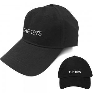 The 1975 Unisex Baseball Cap: Logo (Black)