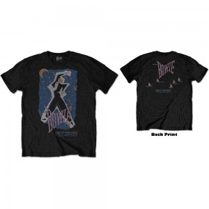 David Bowie Unisex T-Shirt: 83´ Tour (Black) (Back Print) (XX-Large)