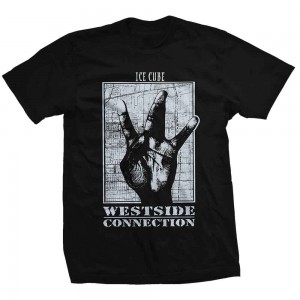 Ice Cube Unisex T-Shirt: Westside Connection (Black) (Medium)