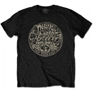 Creedence Clearwater Revival Unisex T-Shirt: Down On The Corner (Black) (Large)