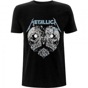 Metallica Unisex T-Shirt: Heart Broken (Black) (XX-Large)