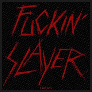Slayer Standard Patch: Fuckin´ Slayer
