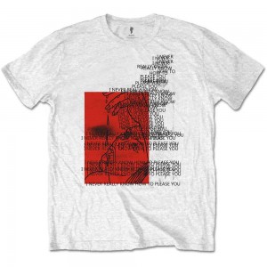 Billie Eilish Unisex T-Shirt: Please You (White) (Medium)