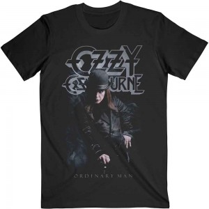 Ozzy Osbourne Unisex T-Shirt: Ordinary Man Standing (Black) (X-Large)