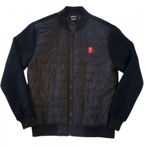 The Rolling Stones Unisex Quilted Jacket: Classic Tongue (XX-Large)