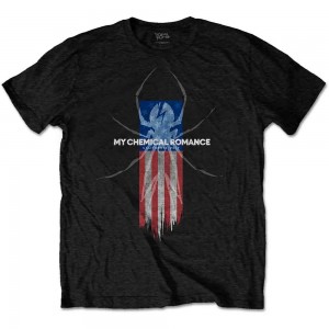 My Chemical Romance Unisex T-Shirt: Spider (Black) (Medium)