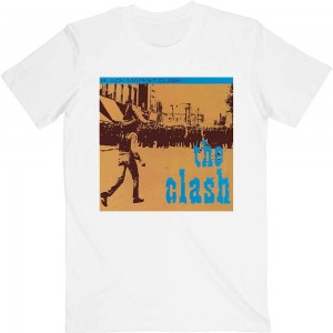 The Clash Unisex T-Shirt: Black Market (White) (Small)