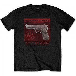 My Chemical Romance Unisex T-Shirt: CW Volume 1 (Black) (Large)
