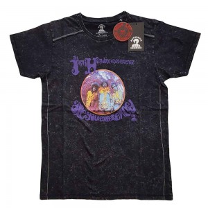Jimi Hendrix Unisex T-Shirt: Experienced (Black) (Wash Collection) (Medium)