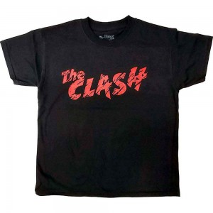 The Clash Kids T-Shirt: Logo (Black) (7-8 Years)