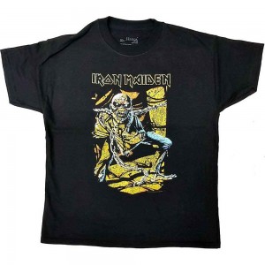 Iron Maiden Kids T-Shirt: Piece of Mind (Black) (11-12 Years)