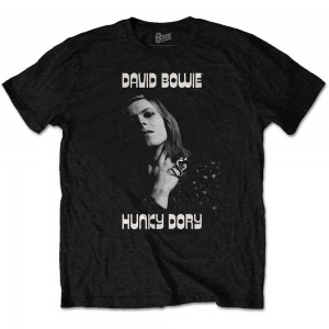David Bowie Unisex T-Shirt: Hunky Dory 1 (Black) (XX-Large)