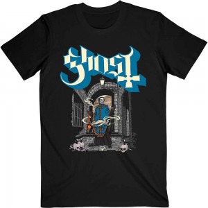 Ghost Unisex T-Shirt: Incense (Black) (Large)