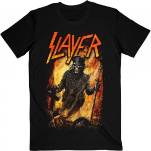 Slayer Unisex T-Shirt: Aftermath (Black) (Small)