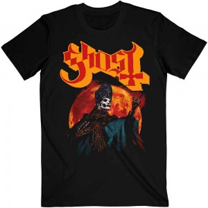 Ghost Unisex T-Shirt: Hunter´s Moon (Black) (X-Large)