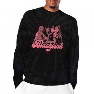 BlackPink Unisex Long Sleeve T-Shirt: Photo (Black) (Wash Collection) (XX-Large)