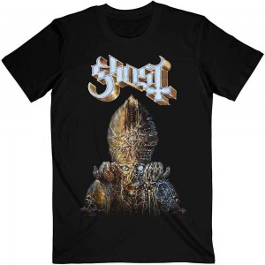 Ghost Unisex T-Shirt: Impera Glow (Black) (X-Large)