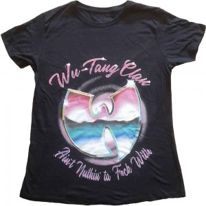 Wu-Tang Clan Ladies T-Shirt: Ain´t Nuthing Ta F´ Wit (Black) (10)