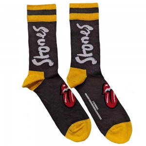The Rolling Stones Unisex Ankle Socks: No Filter (Black) (UK Size 7 - 11)