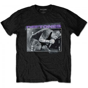 Deftones Unisex T-Shirt: Chino Live Photo (Black) (Small)