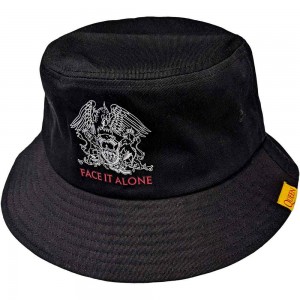 Queen Unisex Bucket Hat: Face it Alone (Small/Medium)