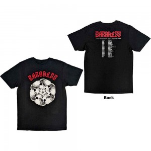 Baroness Unisex T-Shirt: Lightwing (Black) (Back Print) (Medium)