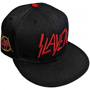 Slayer Unisex Snapback Cap: Logo (Black)