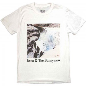 Echo & The Bunnymen Unisex T-Shirt: Porcupine (White) (X-Large)