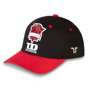 Tokyo Time Unisex Baseball Cap: Euroleague Basketball Baskonia Vitoria Gasteiz (Black & Red)