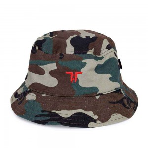 Tokyo Time Unisex Bucket Hat: TT Logo (Camouflage)