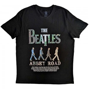 The Beatles Unisex T-Shirt: Abbey Road ´23 (Black) (Medium)