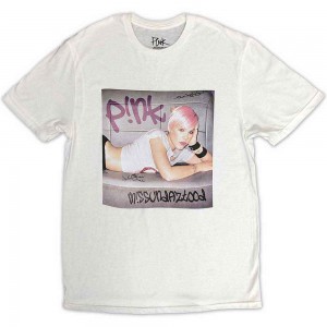 Pink Unisex T-Shirt: Missundaztood (White) (XX-Large)