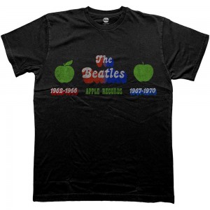 The Beatles Unisex T-Shirt: Apple Years (Black) (XX-Large)