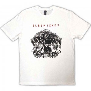 Sleep Token Unisex T-Shirt: The Love You Want (White) (Large)