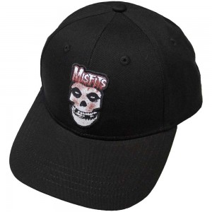 Misfits Unisex Baseball Cap: Blood Drip Skull (Black)