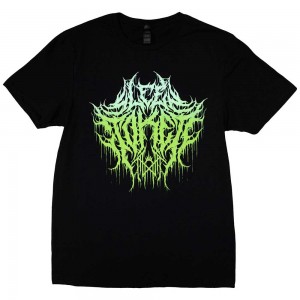 Sleep Token Unisex T-Shirt: Death Metal Logo (Black) (Large)